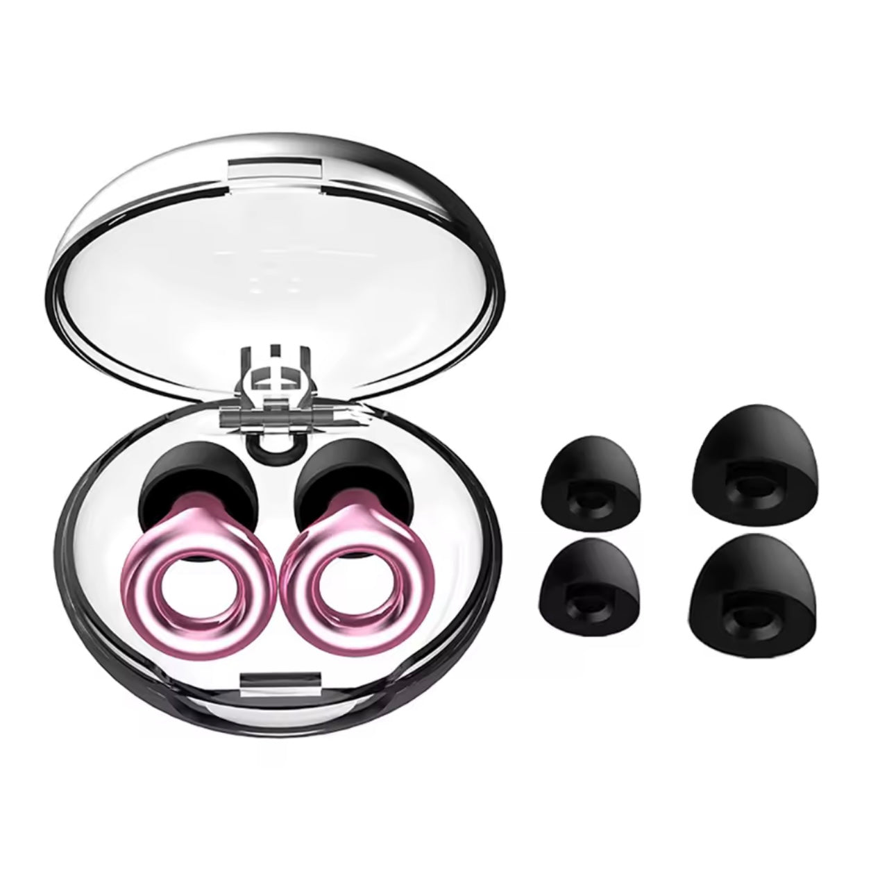1 Pair Silicone Earplug Swimming Professional Waterproof Earplug With Exquisite Box Set Noise Reduction Earplugs For Sleeping